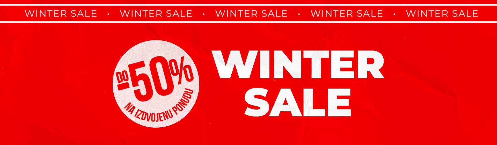 Počeo je Winter Sale! Dok je vani hladno, sa Sport Vision popustima bit će vam toplije nego ikad!